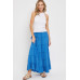 Cotton Gauze Tiered Maxi Skirt