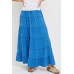 Cotton Gauze Tiered Maxi Skirt