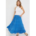 Cotton Gauze Tiered Maxi Skirt