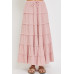 Cotton Gauze Tiered Maxi Skirt