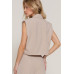 Lapel Collar W/shoulder Pads Vest