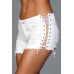 Looped In Distressed Shorts