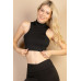High Neck Sleeveless Top