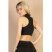 High Neck Sleeveless Top