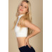High Neck Sleeveless Top
