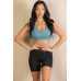 Criss Cross Back Sports Bra
