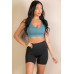Criss Cross Back Sports Bra