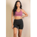 Criss Cross Back Sports Bra