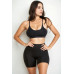 Racerback Cutout Sports Bra