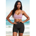 Racerback Cutout Sports Bra