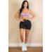 Racerback Cutout Sports Bra