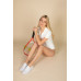 Collared Short Sleeve Bodysuit - CC-WH2002012
