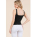 V-neck Basic Double Layers Tank Top
