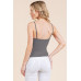 Basic Double Layers Fitted Cami Top