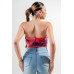 Mesh Print Top