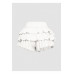 Plus Size Solid Ruffled Shorts