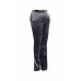 Velvet Pu Ruched Pants