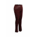 Velvet Pu Ruched Pants