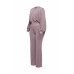 Zipper Closure Hoodie Jacket & Pants Set
