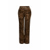 Leopard Printed Wide Leg Pants