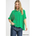 Fresh Flair Scallop Trim Blouse