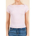 Boat Neck Striped Tee