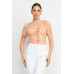 Shirred Mesh Sleeve Bodysuit