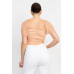 Shirred Mesh Sleeve Bodysuit