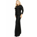 Plus Satin 3/4 Sleeve Wide Leg 2 Piece Set