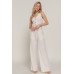 Button Closure Vest & Long Pants Set