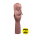 Plus Size Shirring Detailed Top & Long Skirt Set