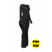 Plus Size Ribbed Pant Set With Slit Detail