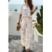 Two Piece Random Printed Short Sleeve Fit Set