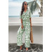 Two Piece Random Printed Short Sleeve Fit Set