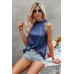 Satin Leopard Halter Tank Spaghetti Strap Cami Shi