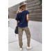 Two Pieces Leopard Print Shirt And Pant Sets