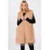 Faux Fur Pocket Vest