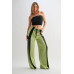 Color Block Wide Leg Lounge Pants