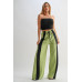 Color Block Wide Leg Lounge Pants