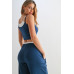 Drawstring Lounge Pants & Crop Top Set