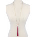 Tassel Pendant Necklace - Designer Style - CC-39009