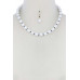 Pearl Bead Necklace - Designer Style - CC-40172