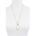 Designer Style Beaded And Stone Pendant Necklace - Designer Style - CC-51392