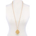 Designer Multi Bead Pendant Necklace - Designer Style - CC-51710