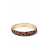 Animal Print Alloy Bangle Bracelet - CC-51877