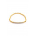 Alloy Ball Bead Stretch Bracelet - CC-53369