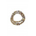 Triple Multi Ring Bead Stretchable Bracelets - Designer Style - CC-53445