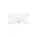 Crystal-studded Butterfly Charm Gold Dipped Necklace - CC-54263