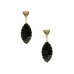 Triangle Resin Dangle Earring - Designer Style - CC-55035