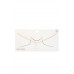 Iridescent Moon Gold Dipped Necklace - Designer Style - CC-55168